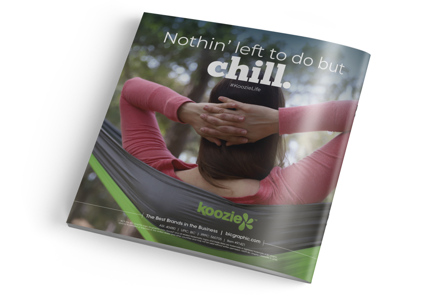 Koozie Brand Booklet back cover